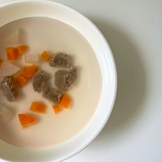 Beef Radish and Carrot Soup